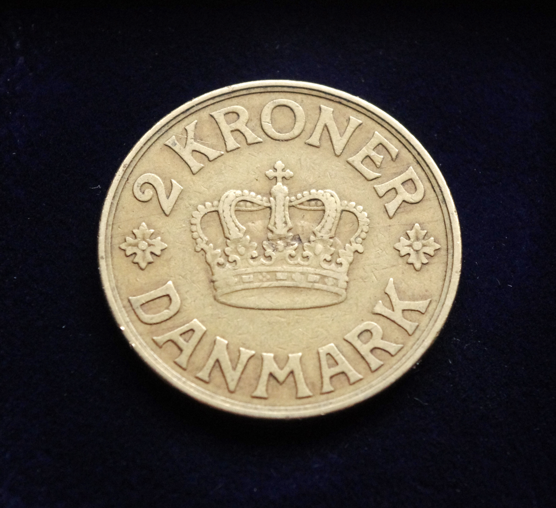 Danija, 2 kronos 1936m E