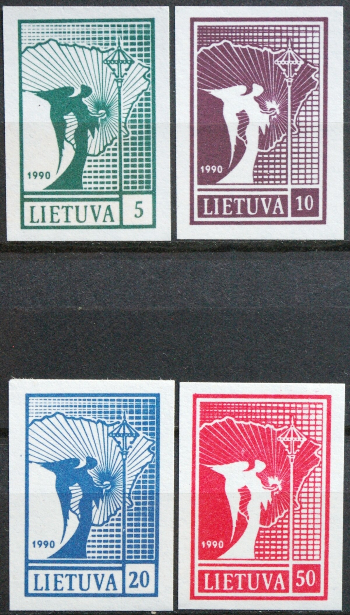 Lietuva, pilna serija MiNr 457-460 MNH**