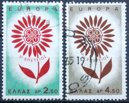 Graikija, pilna serija, MiNr 858-859 Used (O)