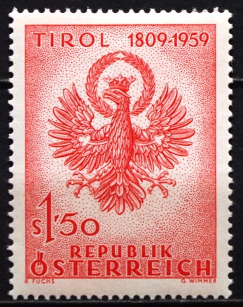Austrija, MiNr 1067 MH*