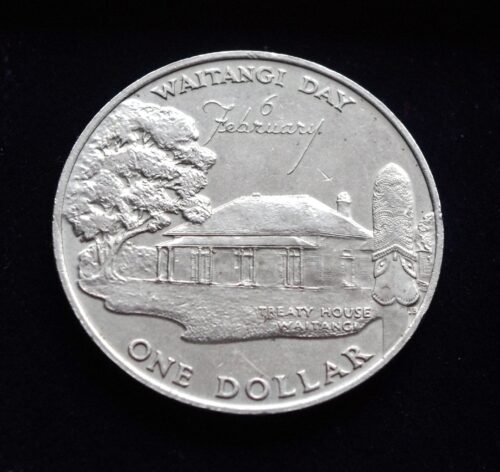 Naujoji Zelandija, proginis 1 doleris 1977m E