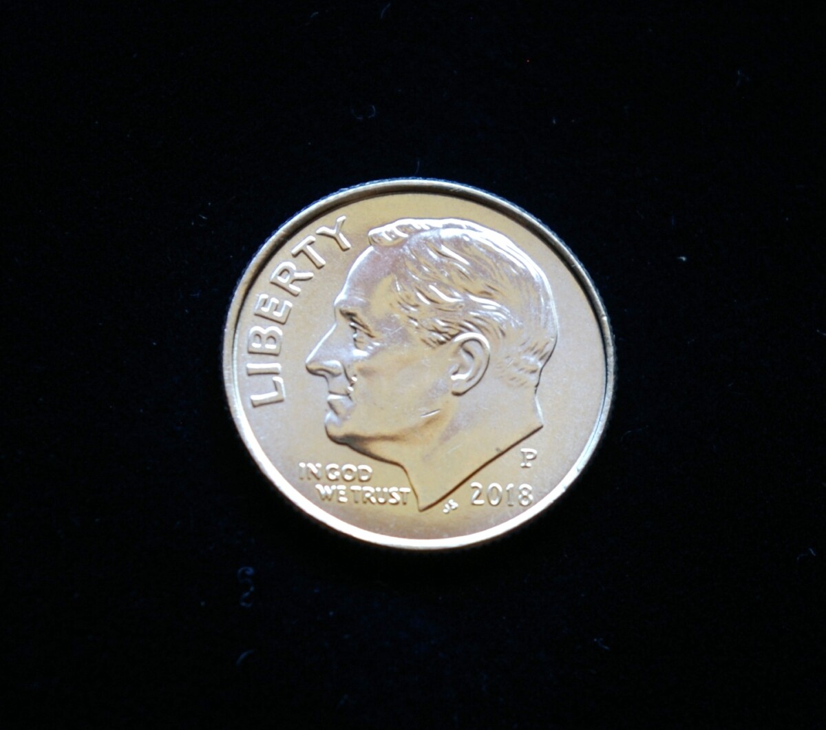 JAV, 10 centų 2018m-P