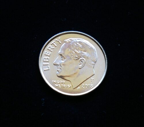 JAV, 10 centų 2018m-P