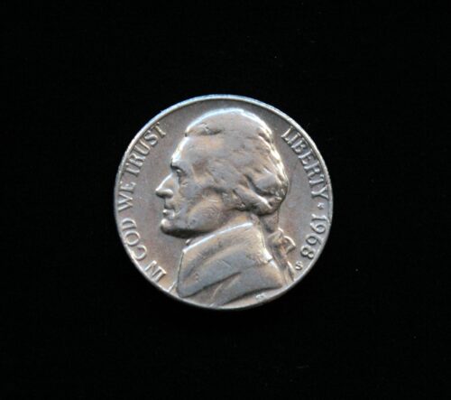 JAV, 5 centai 1968m-S A