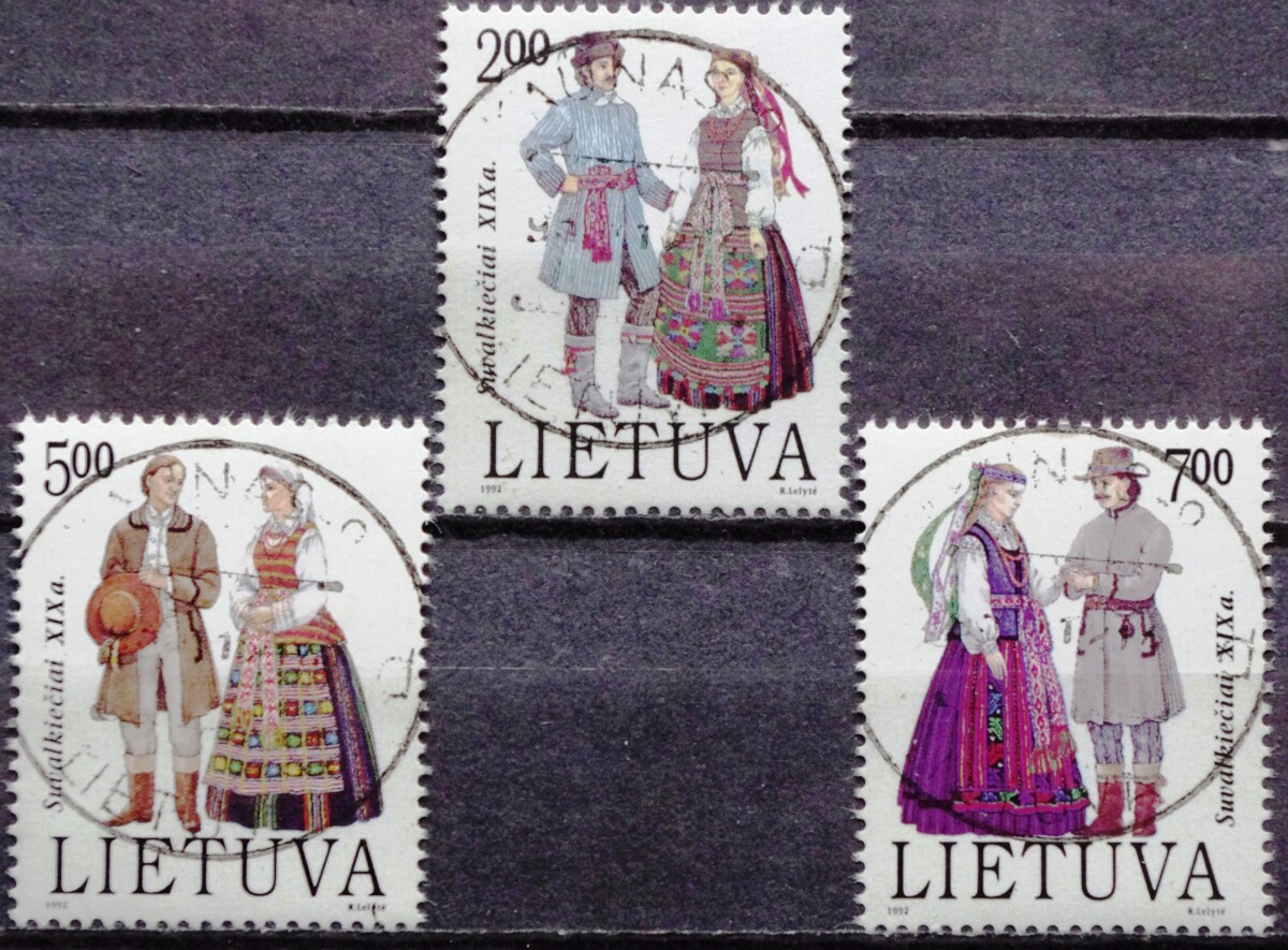 Lietuva, pilna serija MiNr 508-510 Used(O)