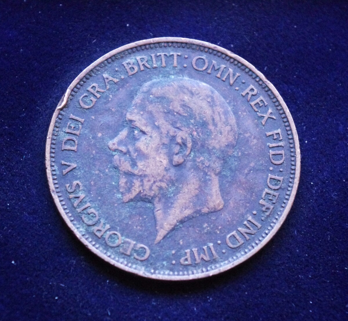 Didžioji Britanija, 1 pensas 1936m