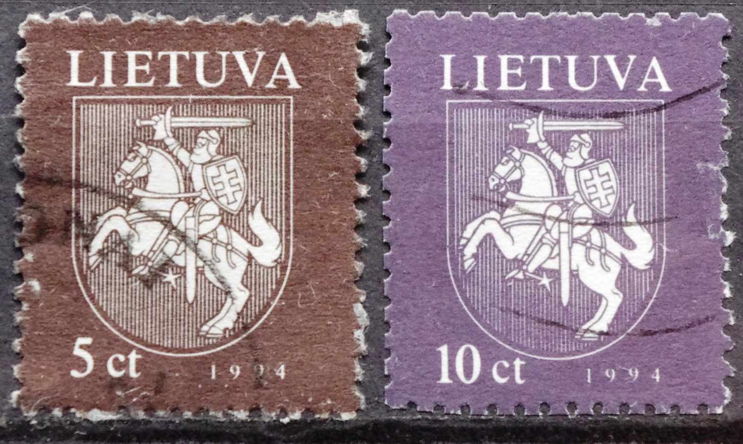 Lietuva, pilna serija MiNr 553-554 Used(O)