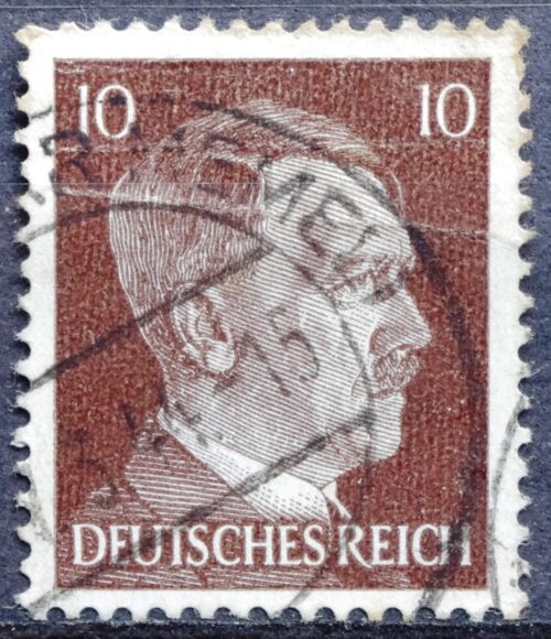 Vokietijos Reichas, MiNr 787 su Memel (Klaipėdos) antspaudu Used(O)