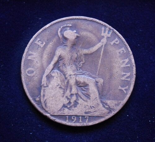 Didžioji Britanija, 1 pensas 1917m