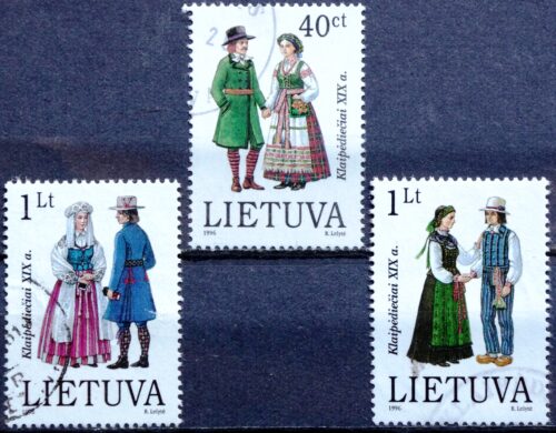 Lietuva, pilna serija MiNr 610-612 Used(O)