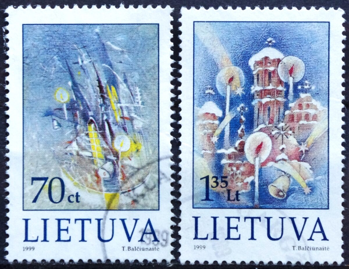 Lietuva, pilna serija MiNr 715-716 Used(O)