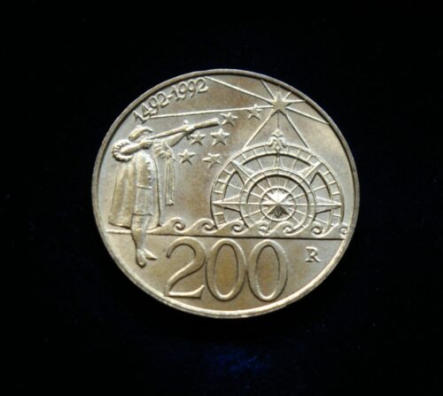 San Marinas, proginės 200 lirų 1992m E