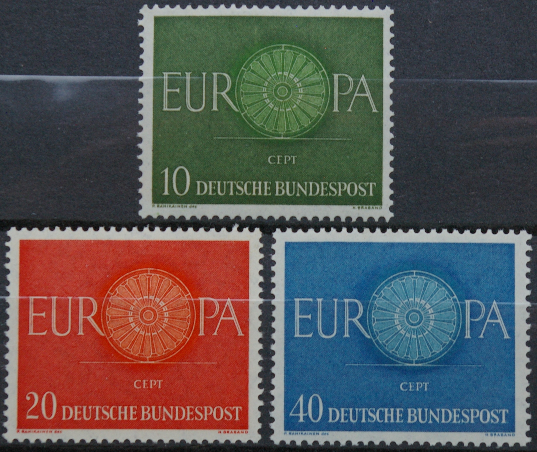 Vokietija, pilna serija MiNr 337-339 MNH**