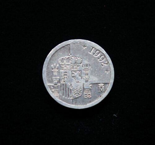 Ispanija, 1 peseta 1992m