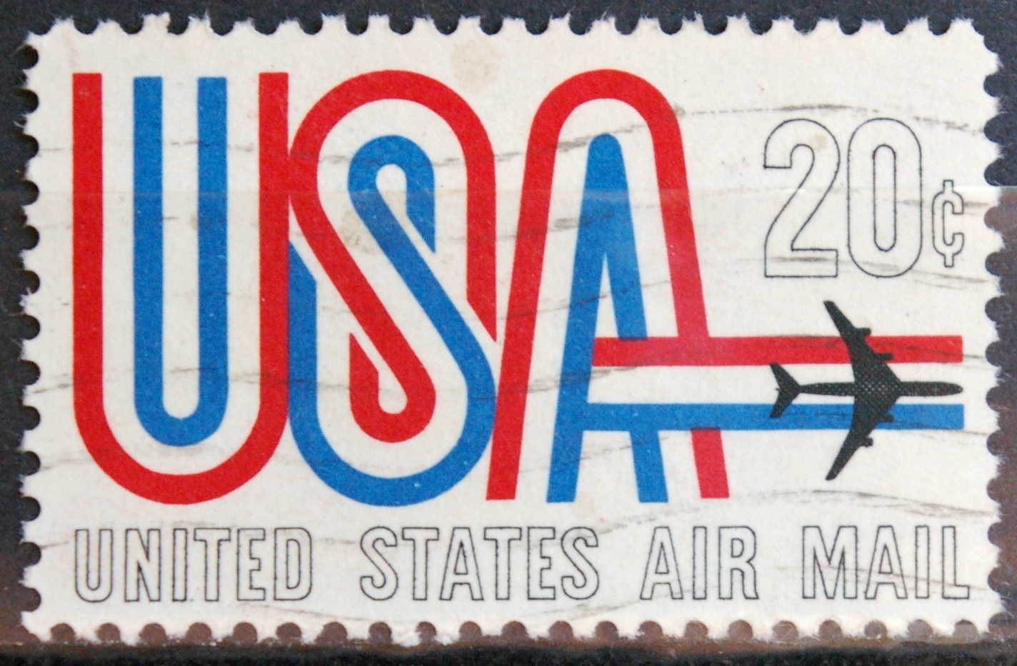 JAV, oro paštas ScNr C75 Used(O)