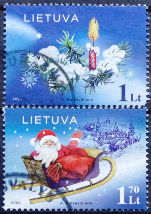 Lietuva, pilna serija MiNr 891-892 Used(O) Vx1