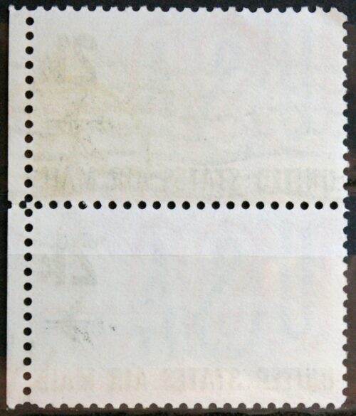 JAV, oro paštas pora ScNr C81 Used(O)