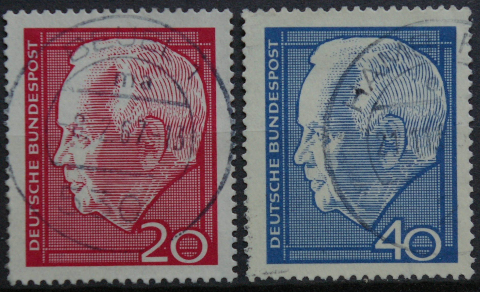 Vokietija, pilna serija MiNr 429-430 Used(O)