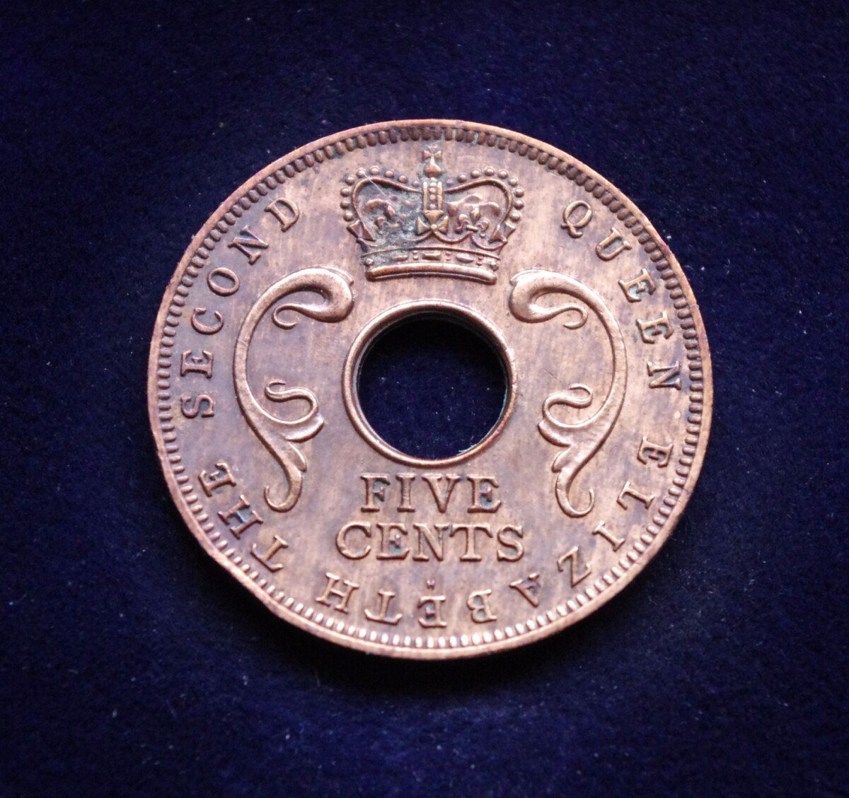 Britų Rytų Afrika, 5 centai 1956m-H