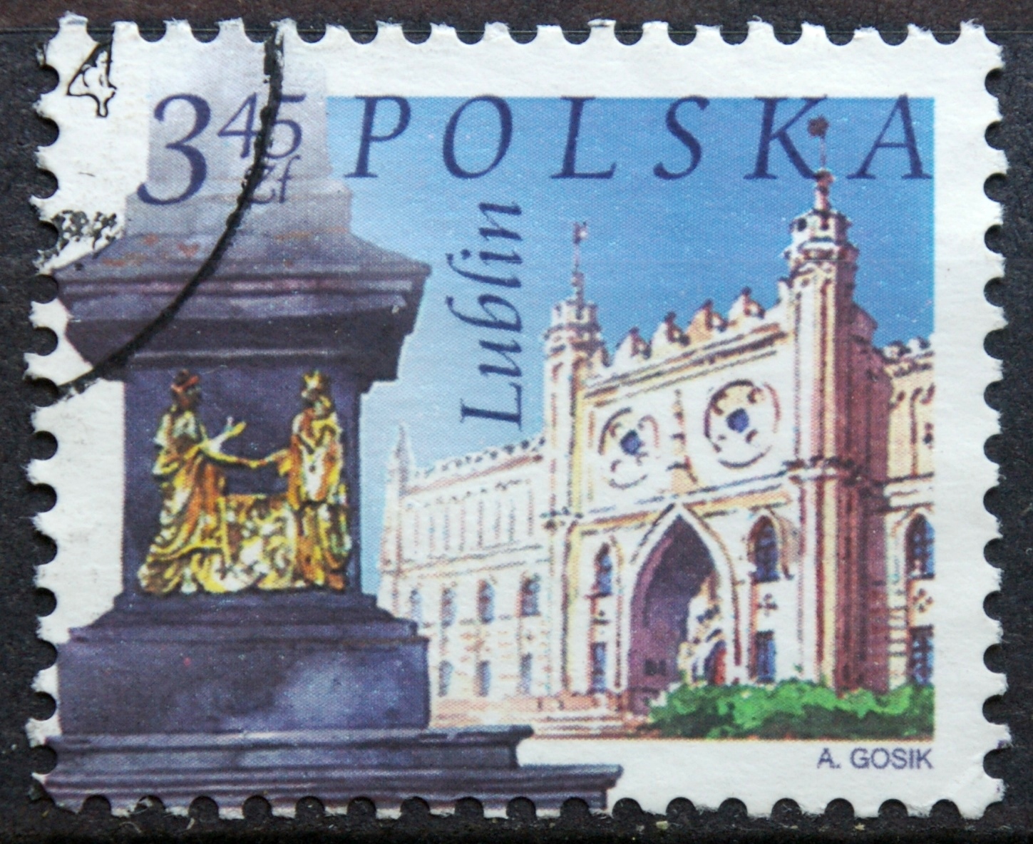 Lenkija ScNr 3712 Used(O)