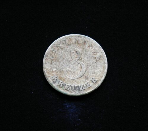 Saksas-Koburgas ir Gota, SIDABRINIAI 3 kreiceriai 1832m