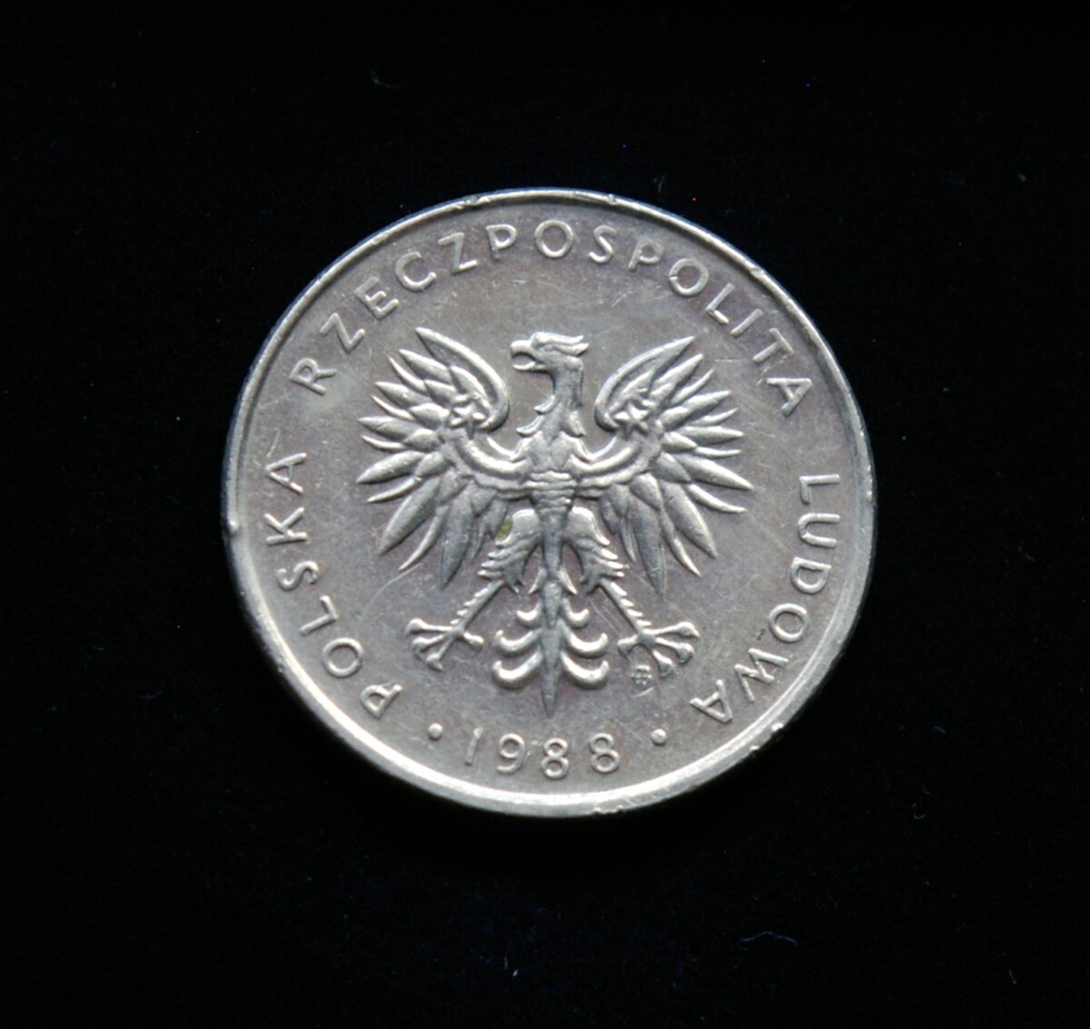 Lenkija, 10 zlotų 1988m MW
