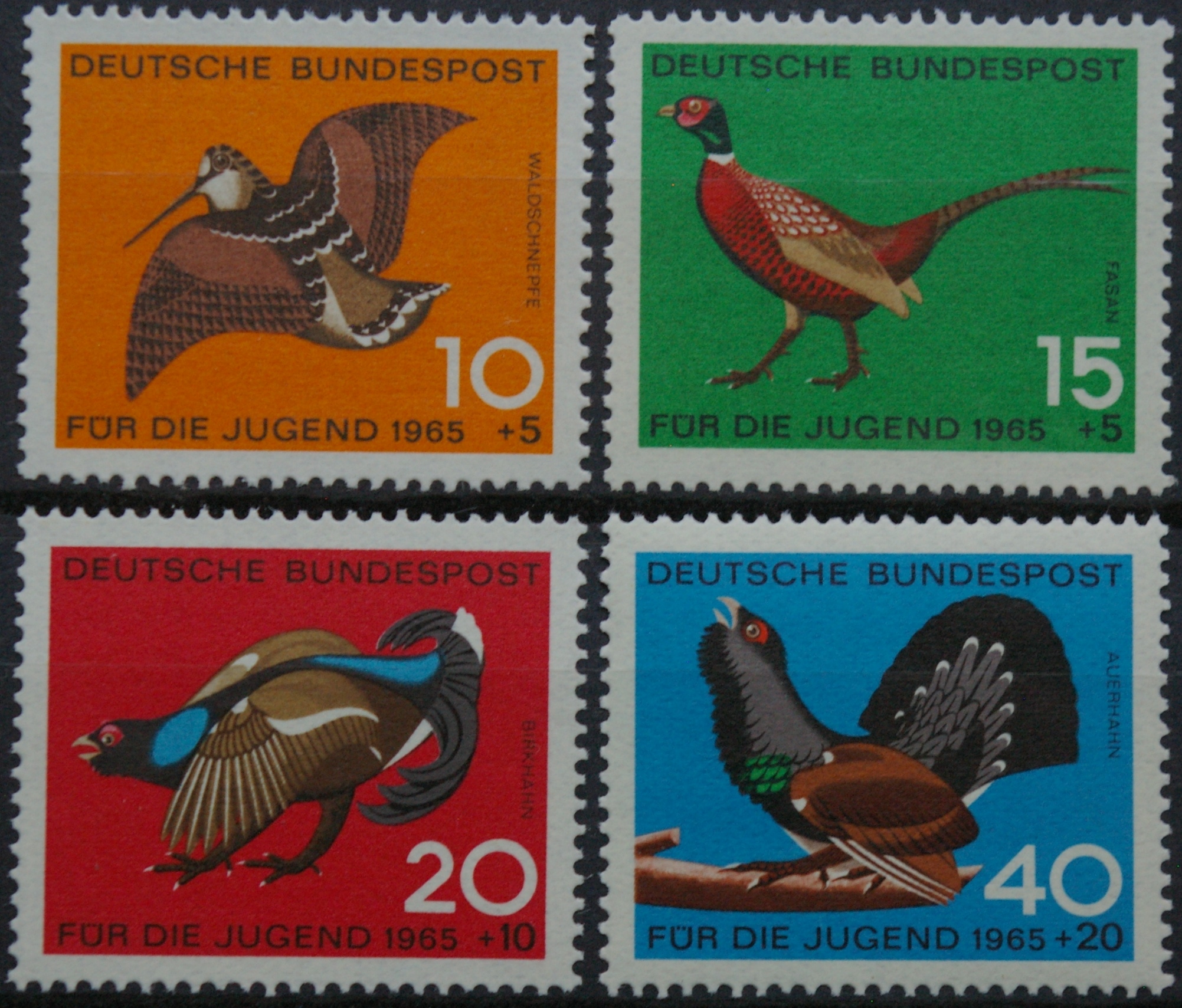 Vokietija, pilna serija MiNr 464-467 MNH**