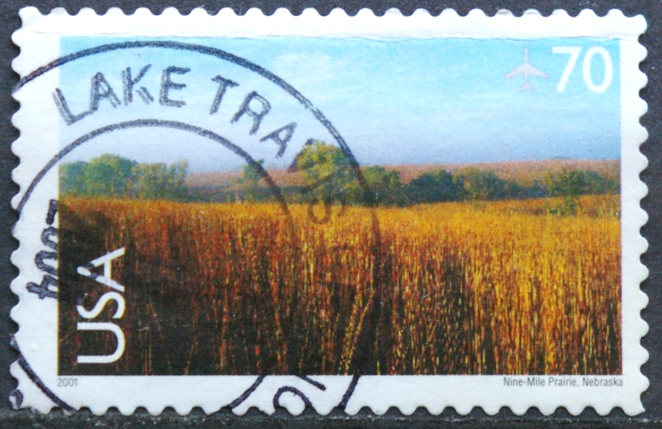 JAV, oro paštas ScNr C136 Used(O)