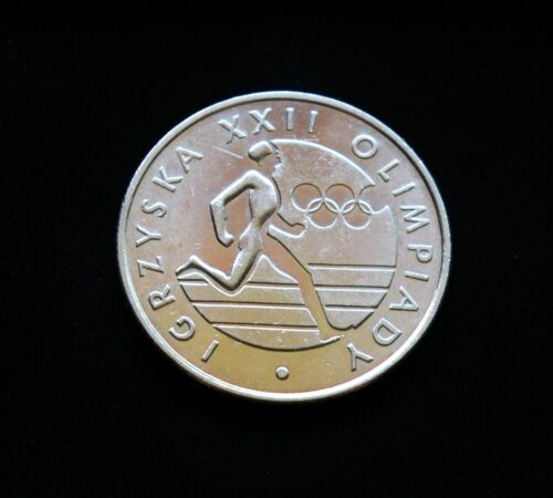 Lenkija, proginiai 20 zlotų 1980m E