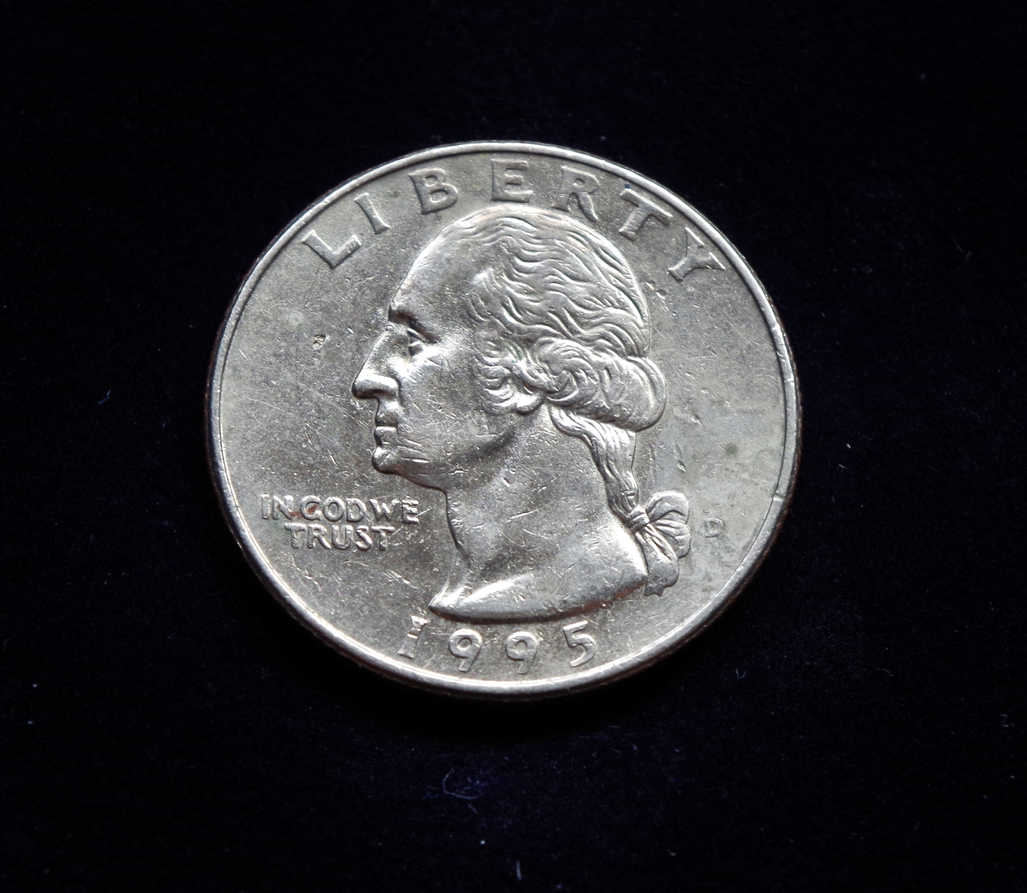 JAV, 25 centai 1995m-D