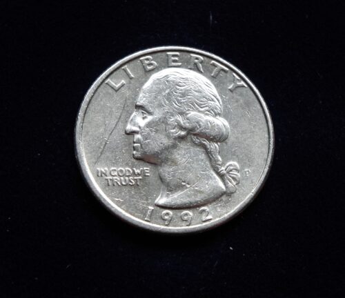 JAV, 25 centai 1992m-P