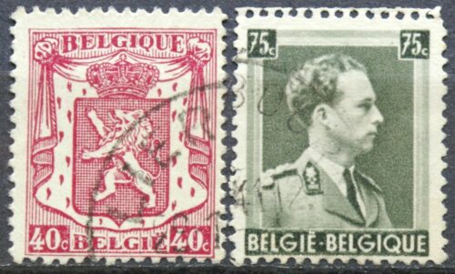 Belgija, pilna serija, MiNr 480-481 Used (O)