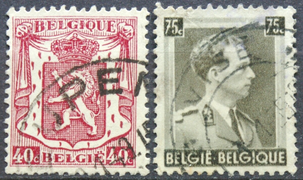 Belgija, pilna serija, MiNr 480-481 Used (O)