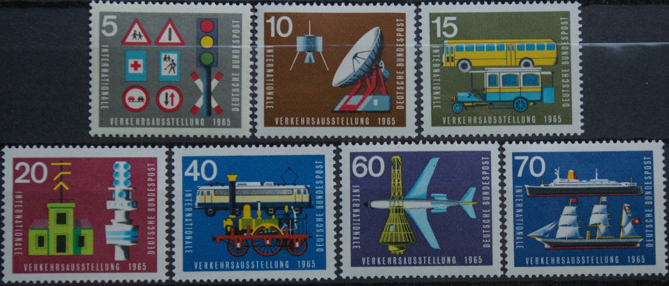 Vokietija, pilna serija MiNr 468-474 MNH**