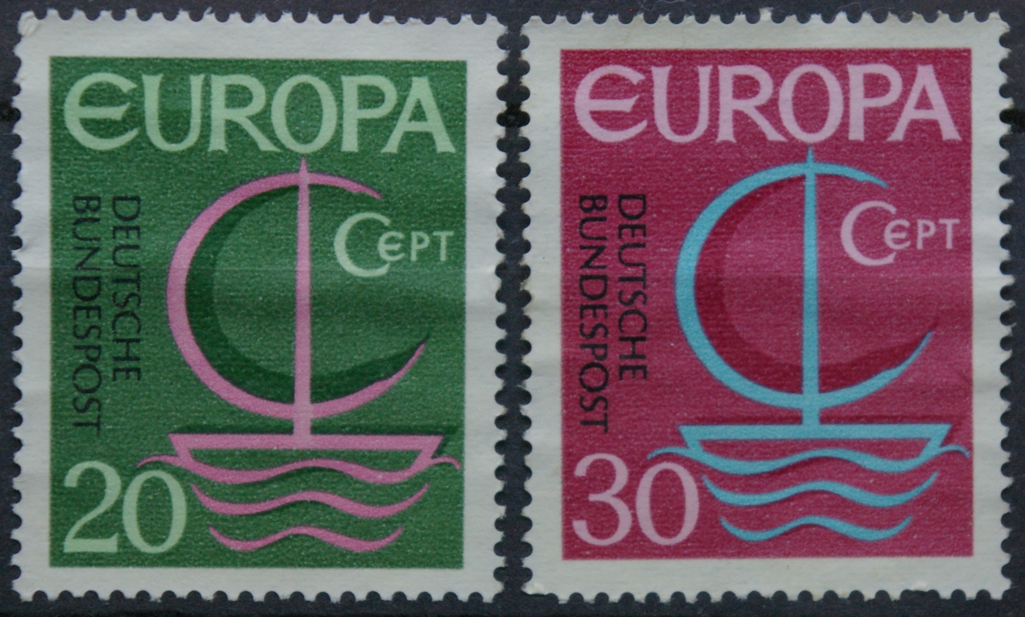 Vokietija, pilna serija MiNr 519-520 MNG(*)