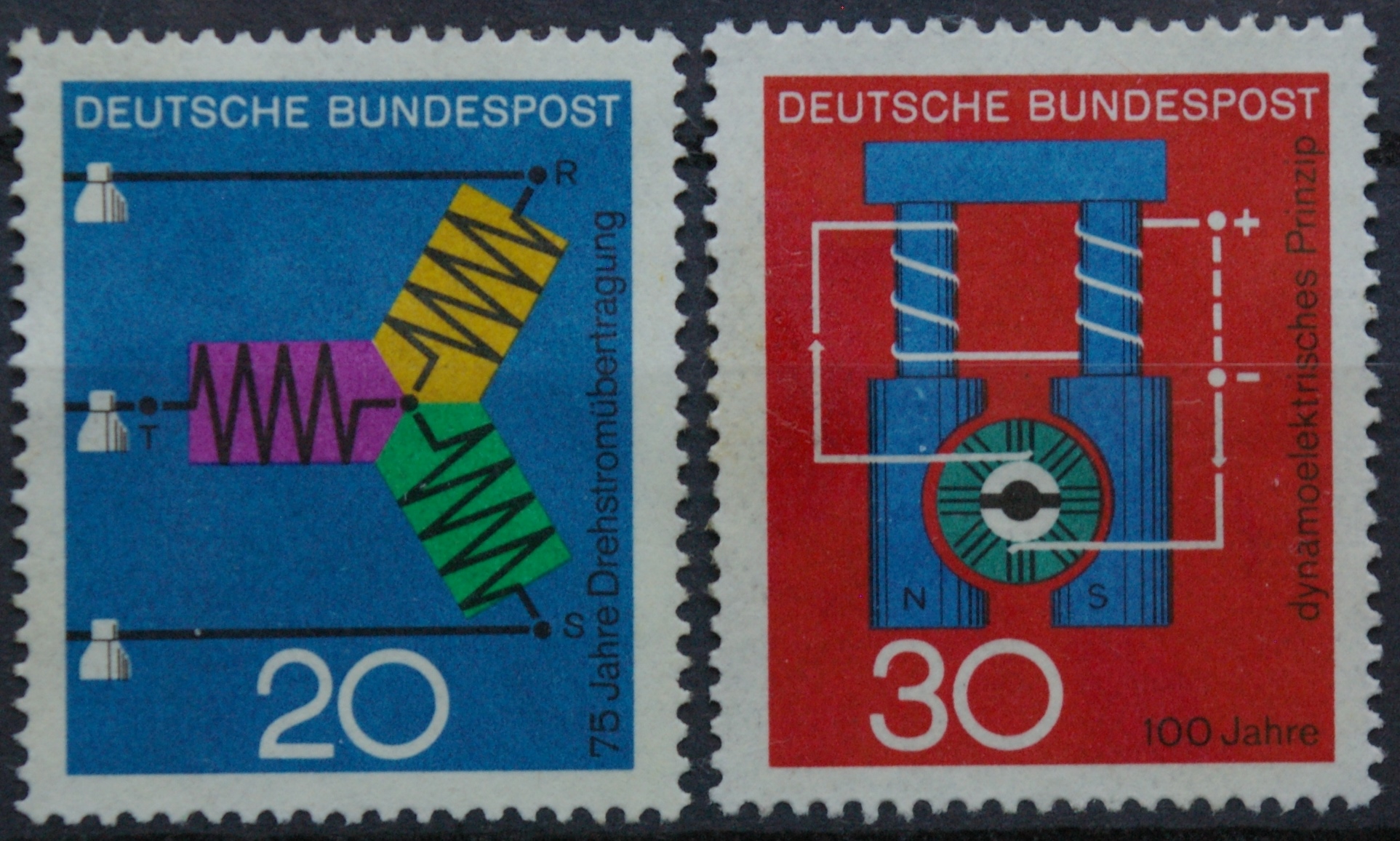 Vokietija, pilna serija MiNr 521-522 MNG(*)