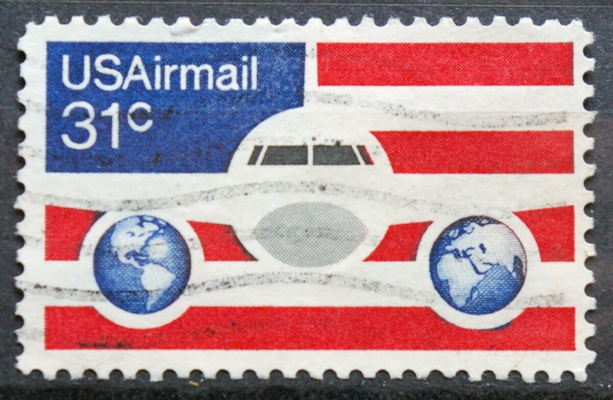 JAV, oro paštas ScNr C90 Used(O)