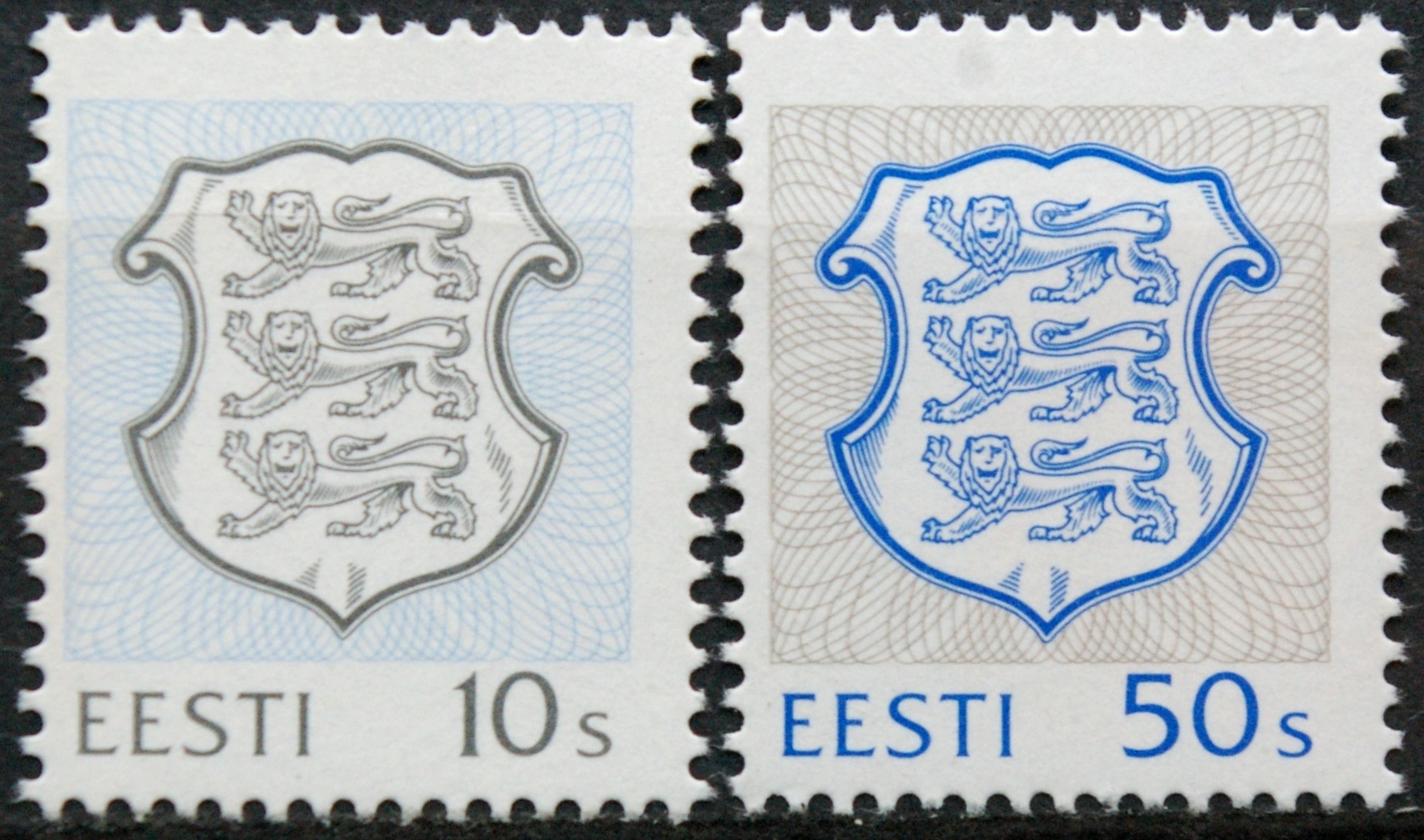 Estija pilna serija MiNr 204-205 MNH** E