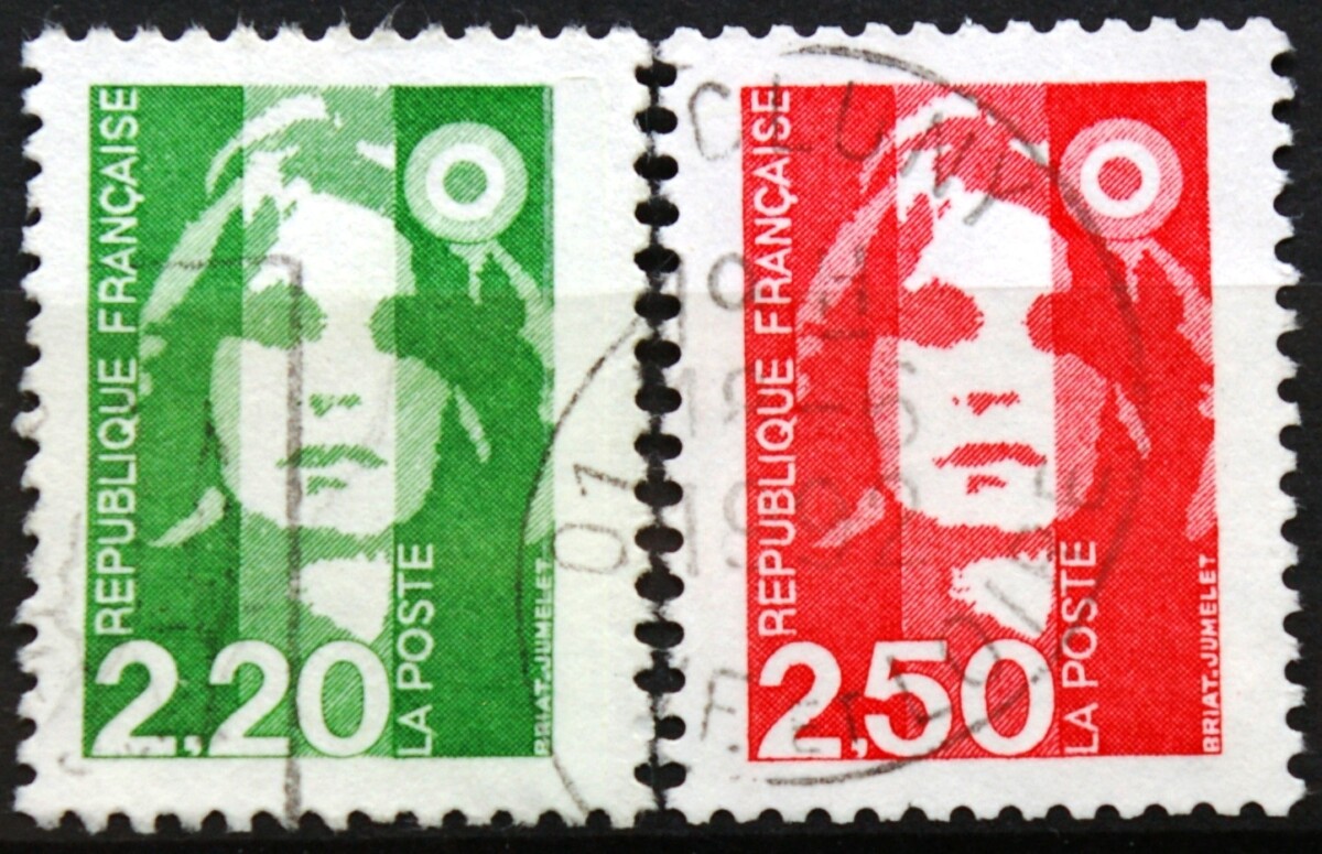 Prancūzija ScNr 2185, 2188 Used(O)