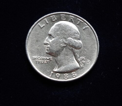 JAV, 25 centai 1988m-D