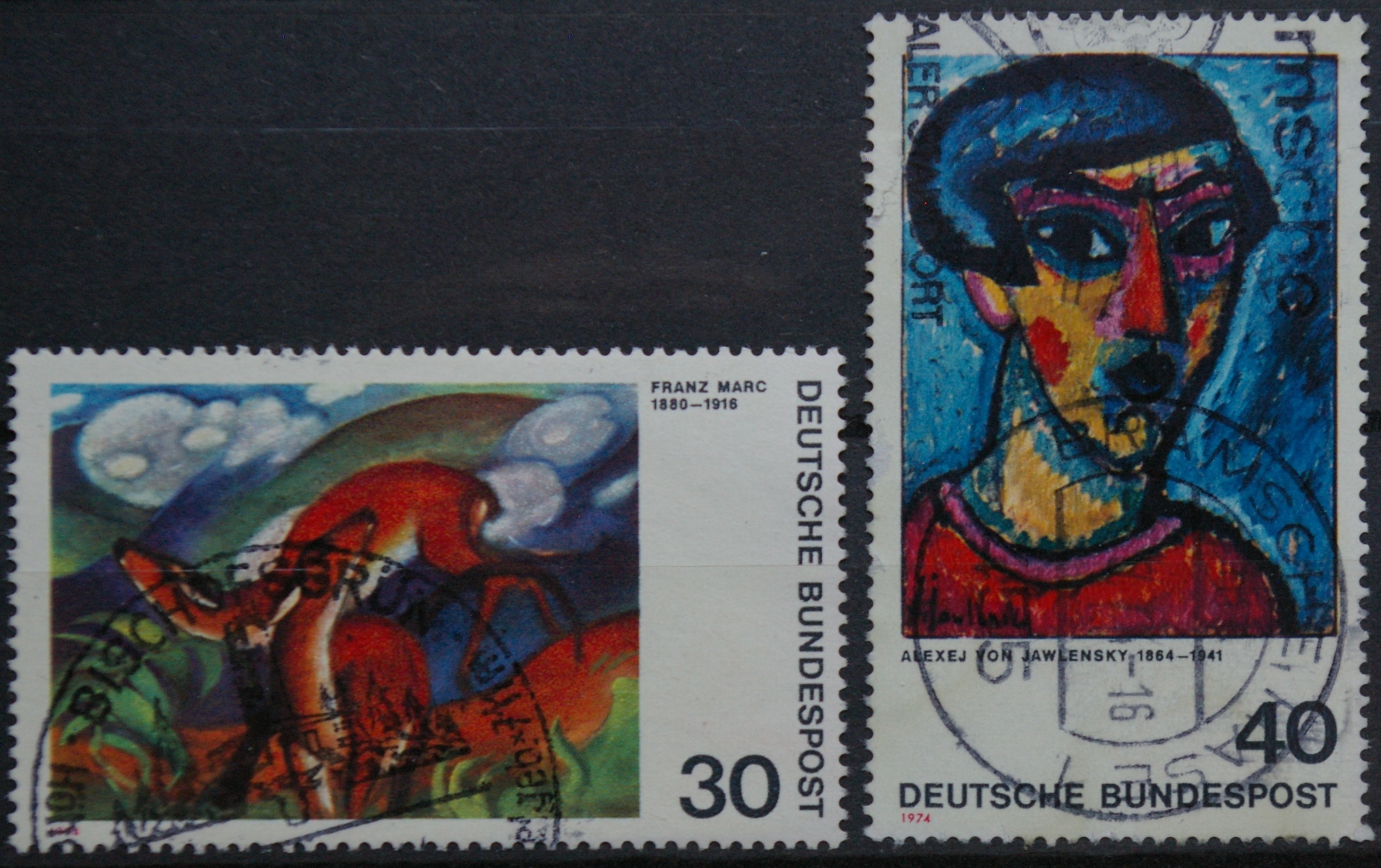 Vokietija, pilna serija MiNr 798-799 Used(O)