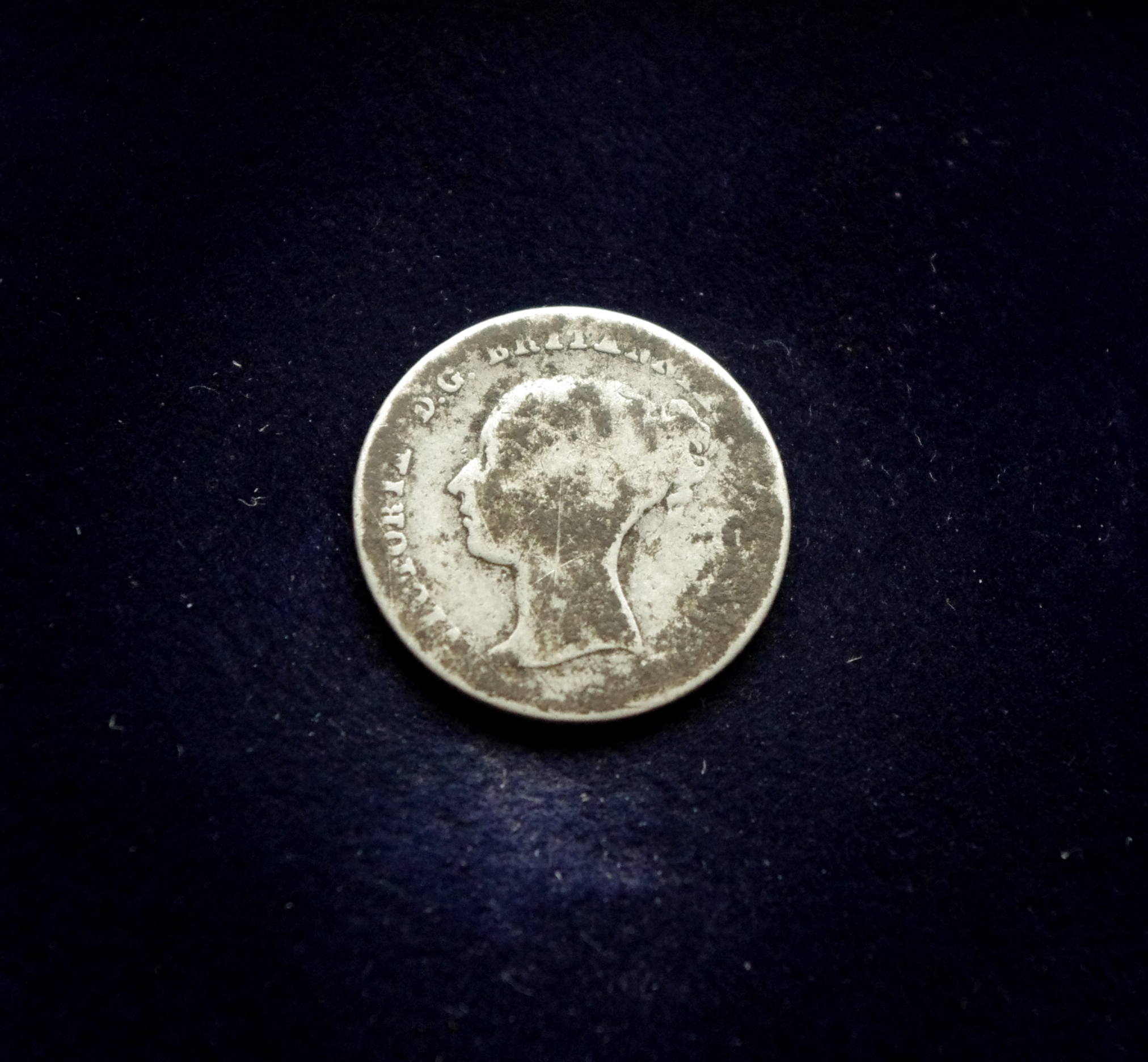 Didžioji Britanija, 4 pensai 1855m E