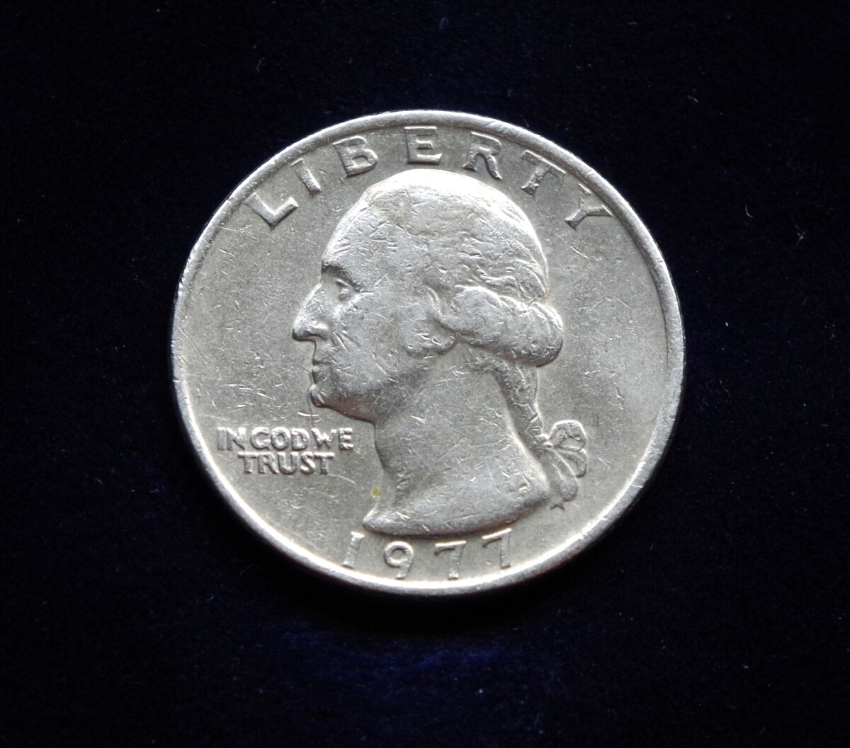 JAV, 25 centai 1977m