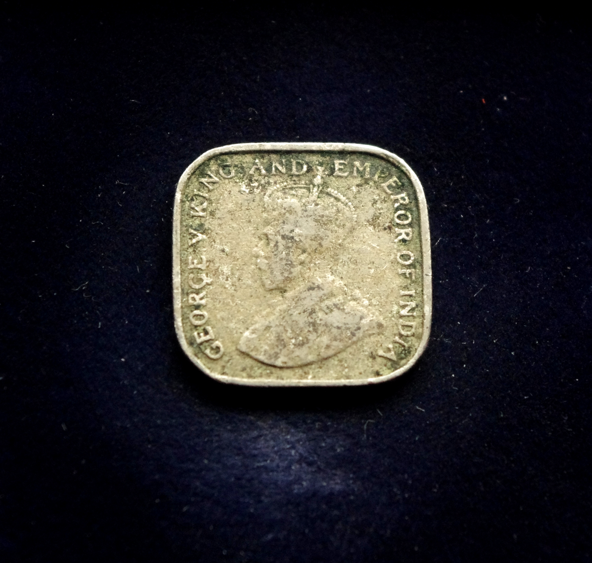 Ceilonas, 5 centai 1920m E