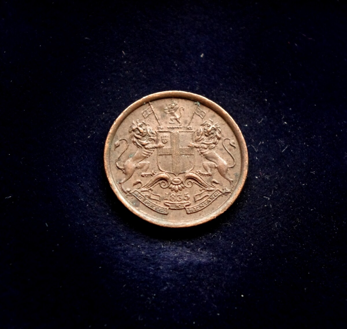 Indija - Britų, 1/12 anos 1835m E