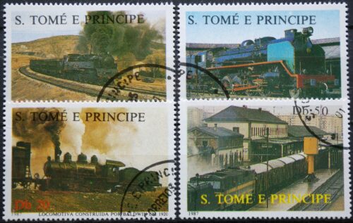 San Tomė ir Prinsipė, pilna serija, MiNr 1017-1020 Used (O)