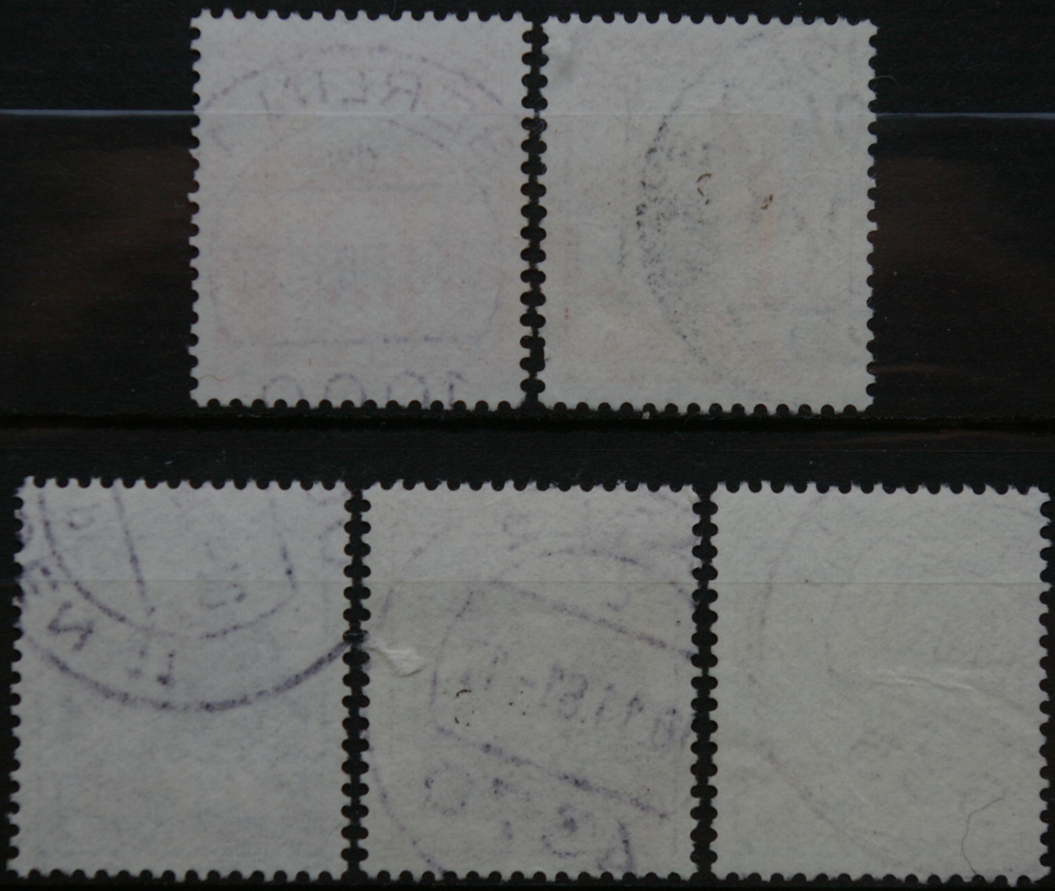 Vokietija, pilna serija MiNr 995-999 Used(O)