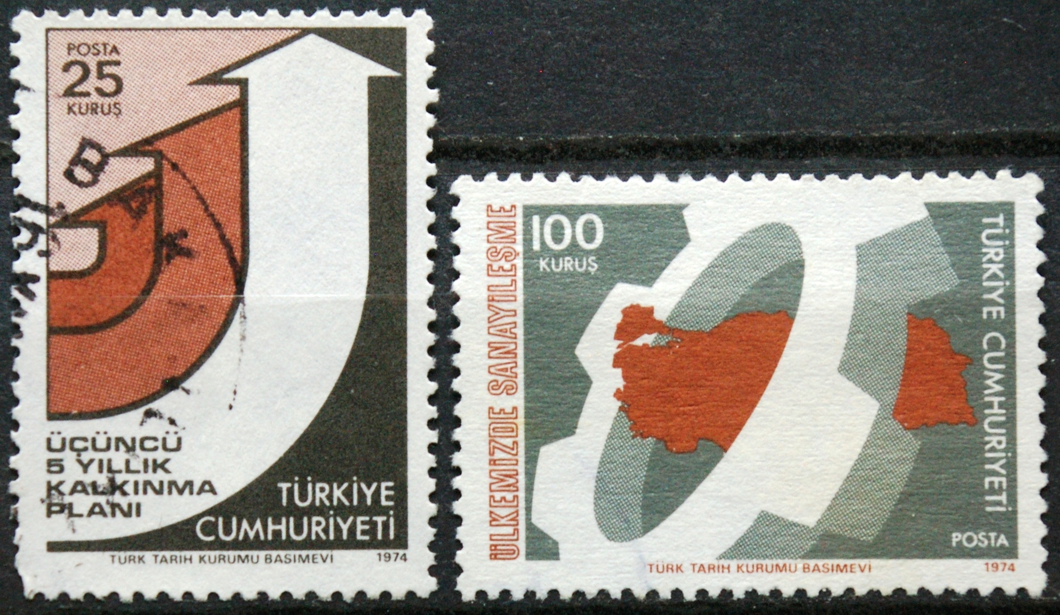 Turkija, pilna serija, MiNr 2342-2343 Used (O)