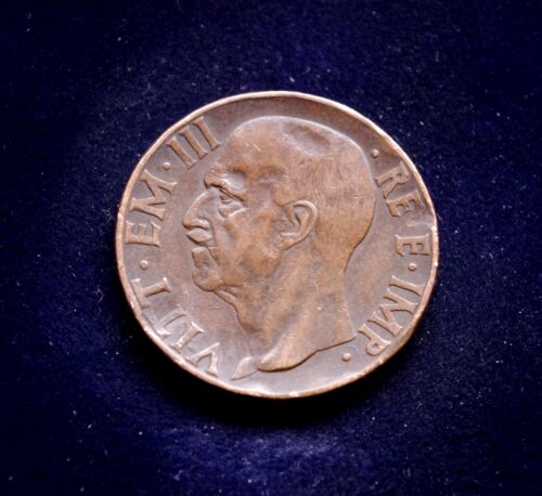 Italija, 10 čentezimų 1937m E
