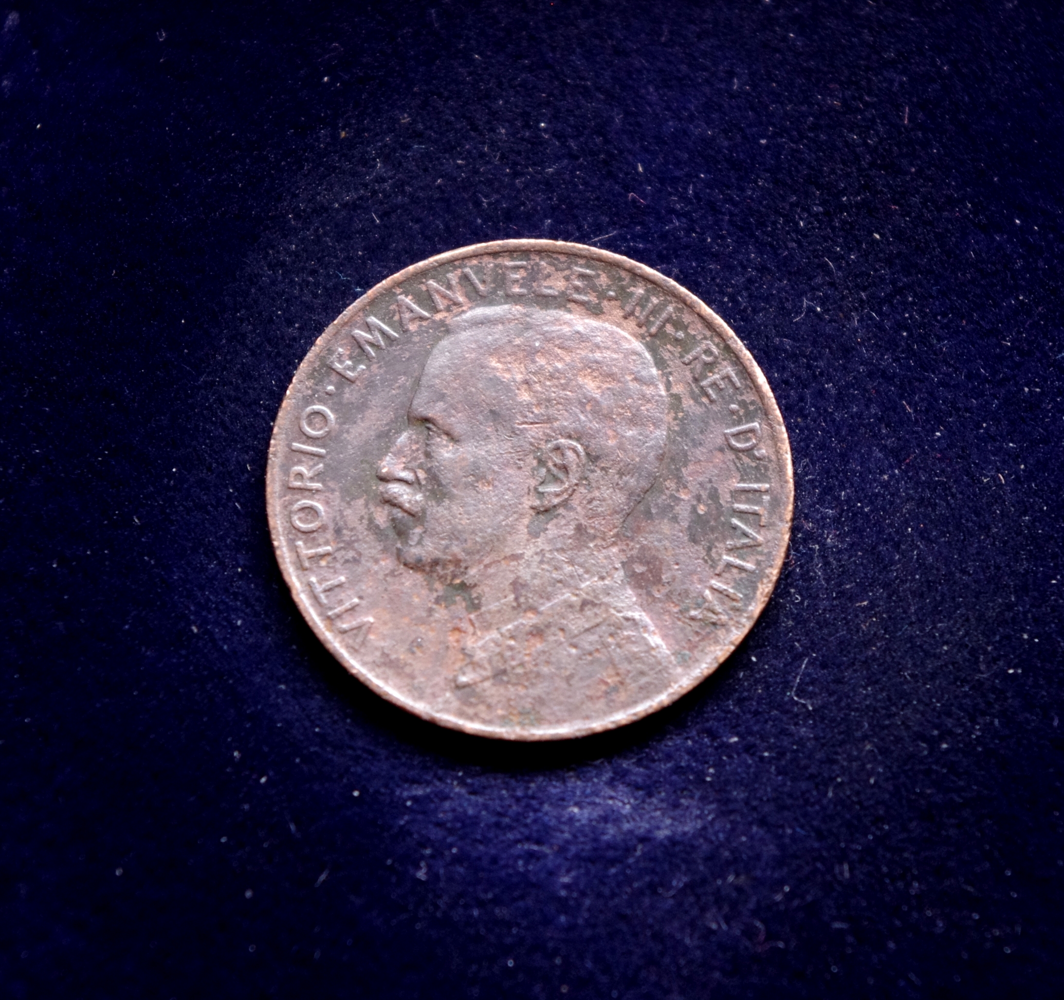 Italija, 2 čentezimai 1917m E